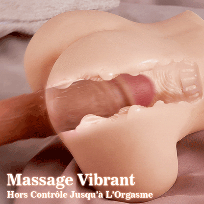 Rossi – Secoueur de fesses réaliste à 6 modes, utilisable sous tous les angles, 2,12 kg/4,67 lbs