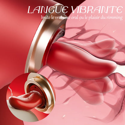 Vibrateur à succion Stimulateur clitoridien & mamelonnaire