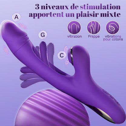 DELPHINE 7 Sucer 7 Frapper le vibrateur