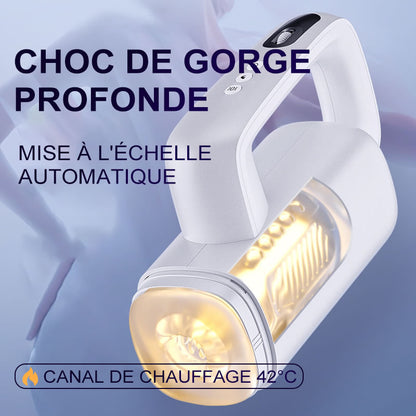 GAVIN 5 Télescopique 10 Vibration Chauffage masturbation masculine