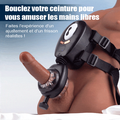 AssistPro-main libre ! 9 Va-et-Viens 9 Vibration Masturbateur portable