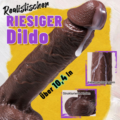 Outrider Dildo vibrant et à va-et-vient, épais, long et réaliste 10,75 pouces