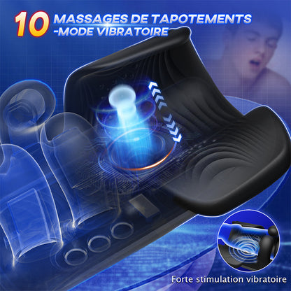 Vibrateur automatique à 10 doigts pour massage et thérapie du pénis