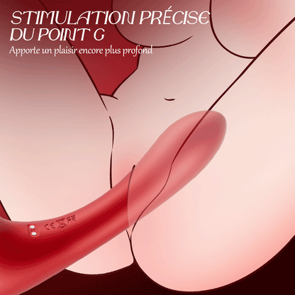Vibrateur à succion Stimulateur clitoridien & mamelonnaire