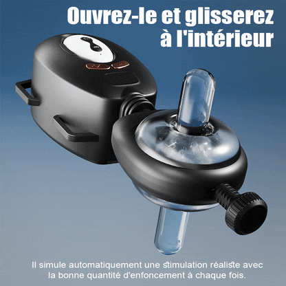 AssistPro-main libre ! 9 Va-et-Viens 9 Vibration Masturbateur portable