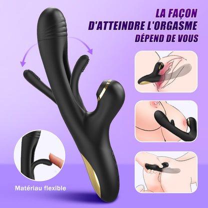 Naraku 3 in 1 amortisseur vibrant G - spot style 7 modes masseur