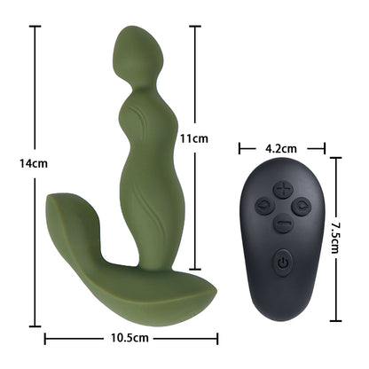 Stimulateur vibrante de la prostate avec télécommande