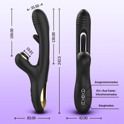 Naraku 3 in 1 amortisseur vibrant G - spot style 7 modes masseur