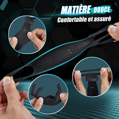 【Nouveaux produits】Anneau pénien à haute efficacité par vibration à 9 fréquences