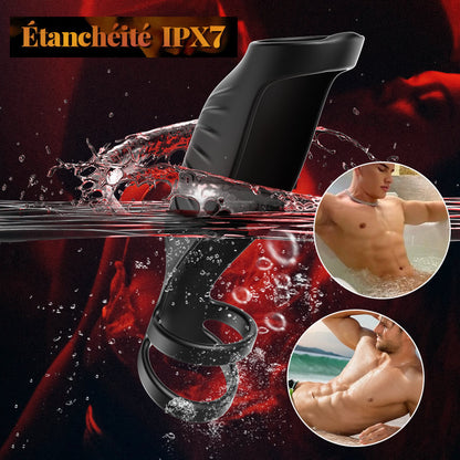 【Nouveaux produits】SemenSentry - Anneau pénien à haute efficacité par vibration à 9 fréquences