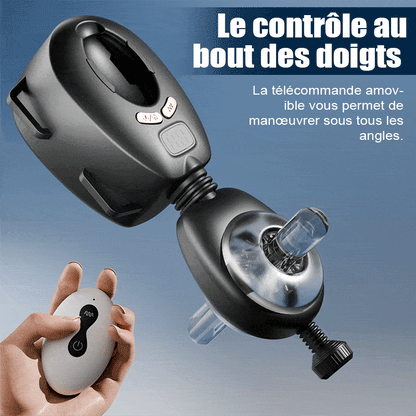 AssistPro-main libre ! 9 Va-et-Viens 9 Vibration Masturbateur portable