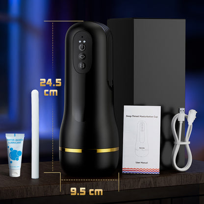 Captain - 5 Succion 10 Vibration Entrée Vaginale Simulée Masturbateur Cup