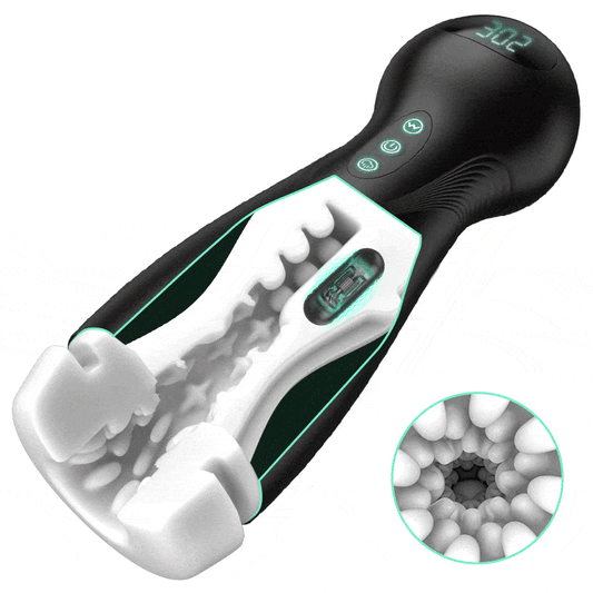 Evolution-8 Succion 10 Vibration One Touch Orgasm Digital Vacuum Masturbator