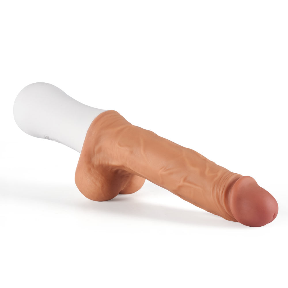 2 En 1 Gode Électrique 6 modes télescopiques 10 Vibrations blanc Aivrobta Aivrobta