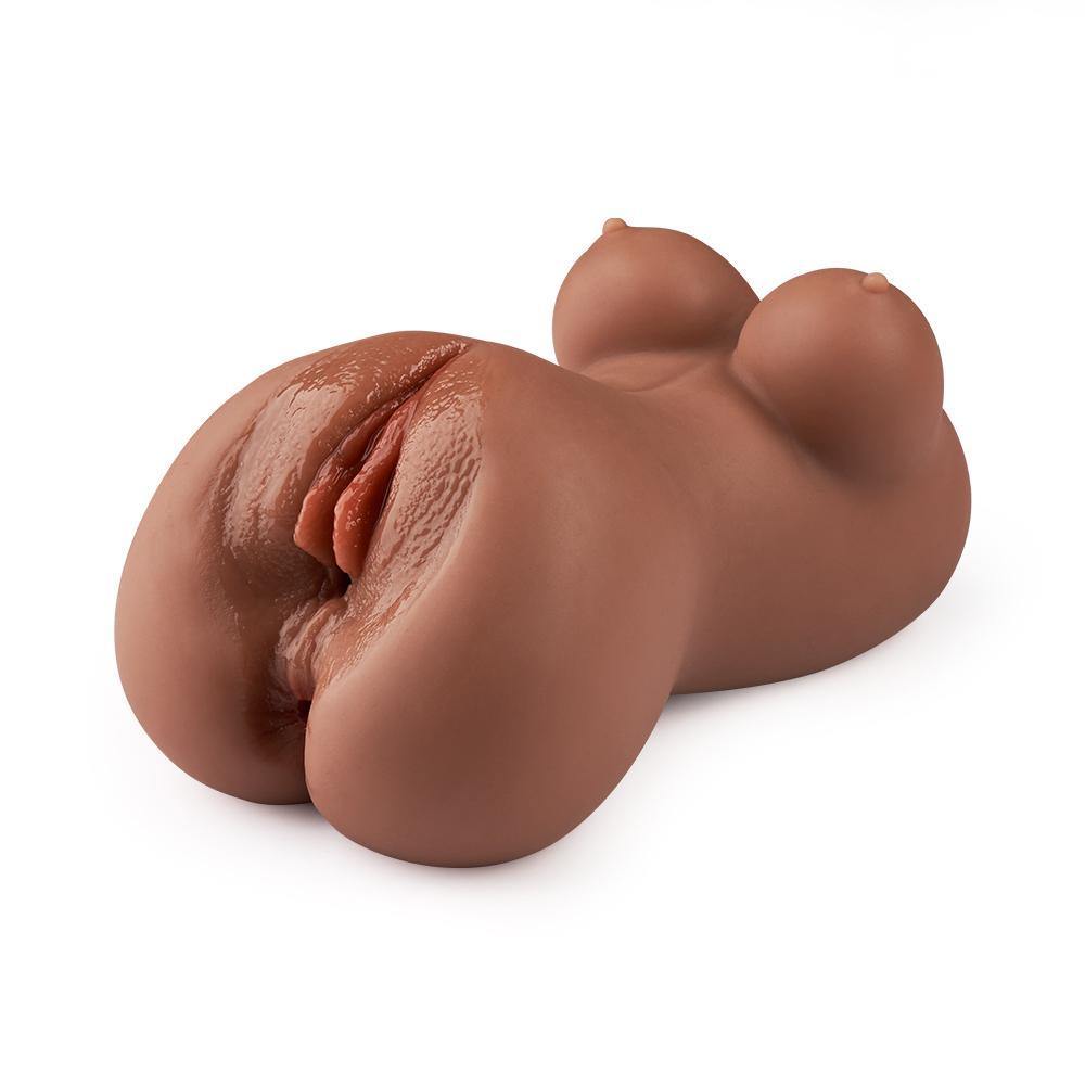 Acmejoy Chatte de poche masturbateur réaliste brune avec fesses et seins Acmejoy
