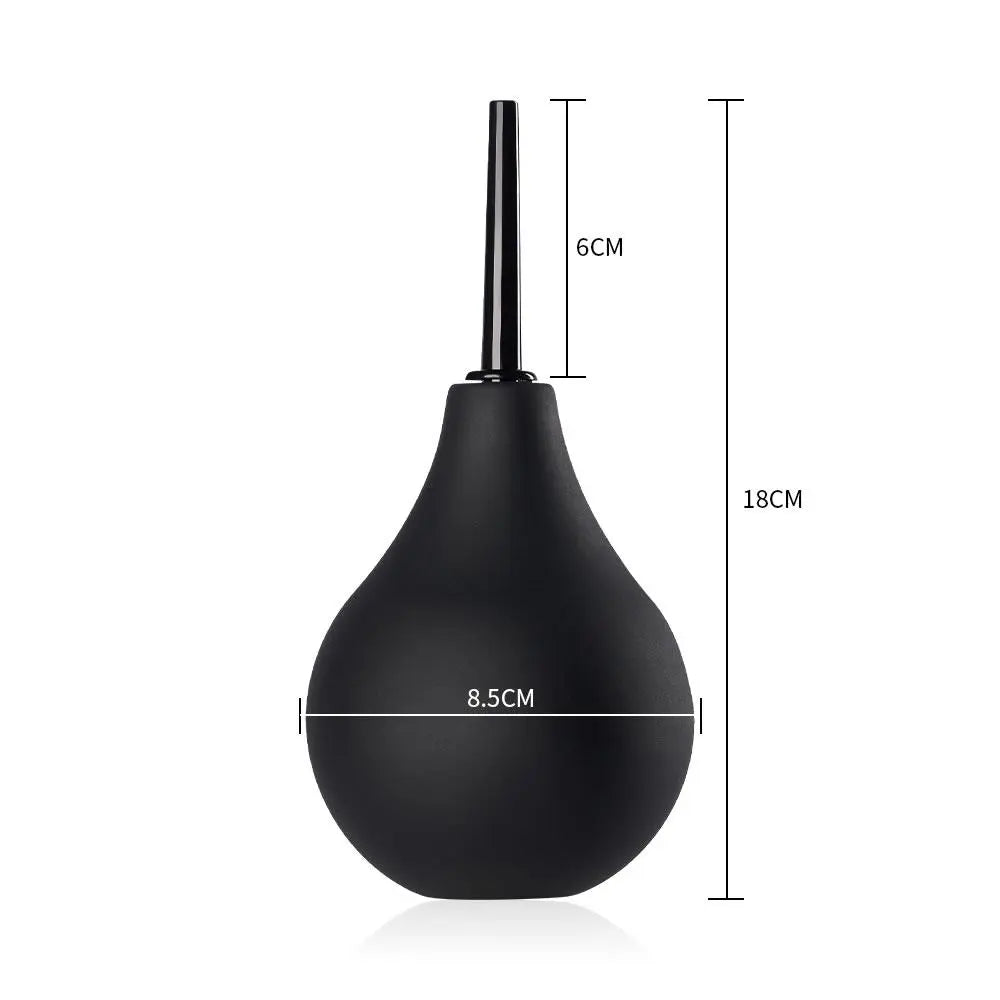 Poire à lavement noire 220ml SHUFEI SHUFEI