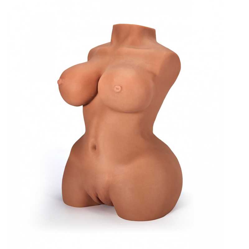 Teint chocolat poupée de sexe masturbateur anal vagin masturbateur 4.85KG Aivrobta Aivrobta