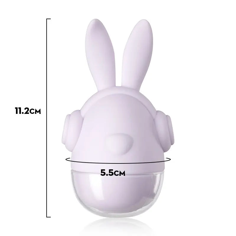 Vibromasseur lapin avec fonction de succion et de vibration Acmejoy